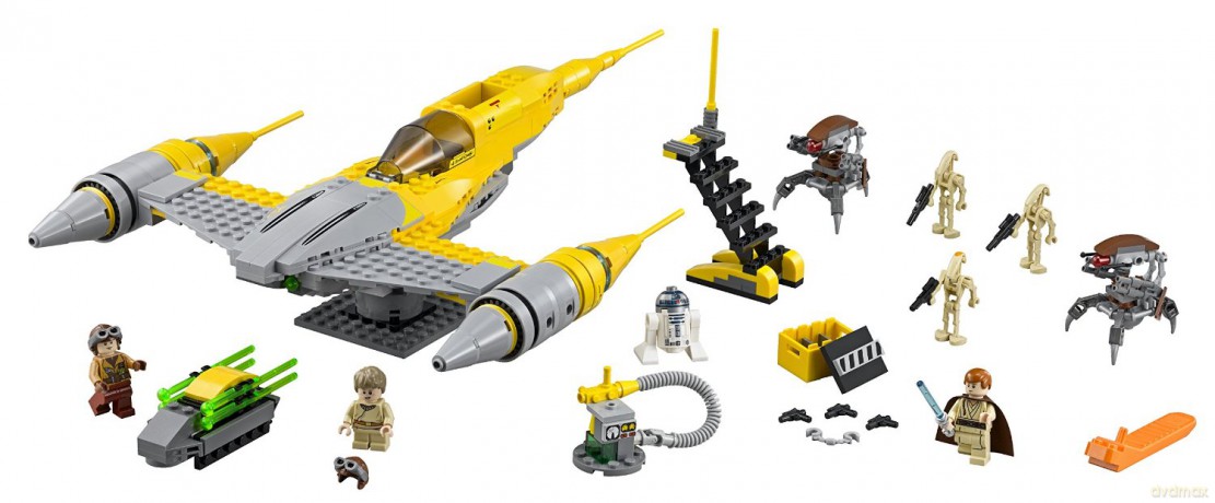 LEGO Gwiezdne Wojny Gwiezdny myśliwiec Naboo 75092 (Star Wars) [KLOCKI]