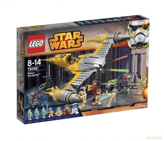 LEGO Gwiezdne Wojny Gwiezdny myśliwiec Naboo 75092 (Star Wars) [KLOCKI]
