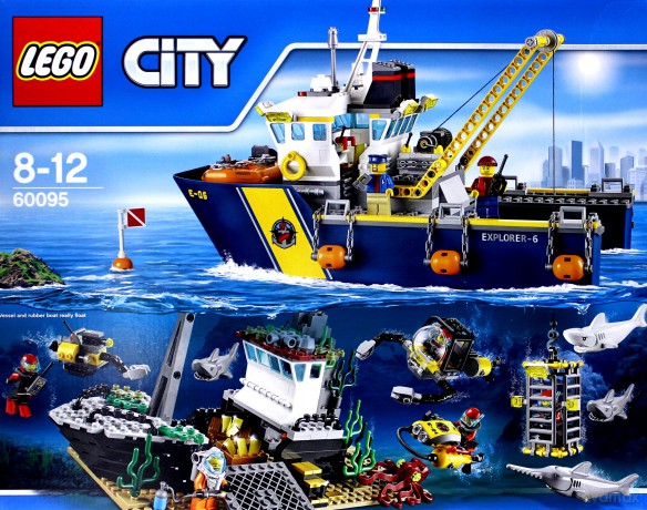 Lego City Statek Do Badań Głębinowych 60095 Klocki Dvdmaxpl