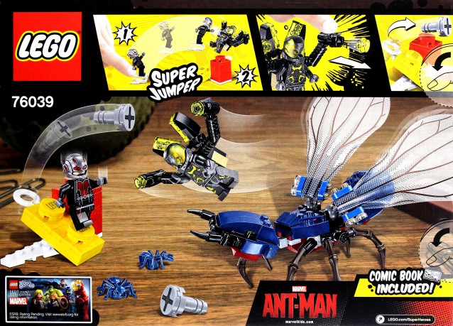 LEGO Super Heroes AntMan Final Battle 76039 [KLOCKI]