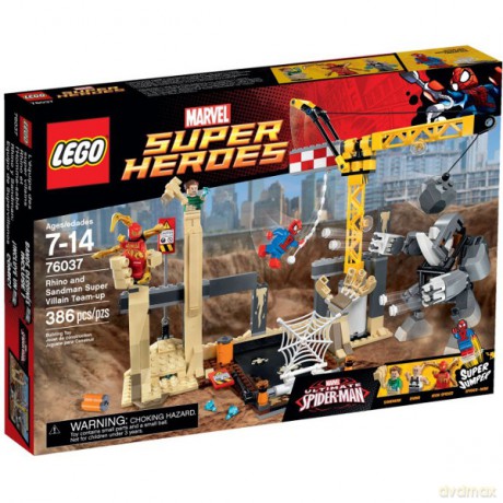 LEGO Super Heroes atak Rhino i Sandmana 76037 [KLOCKI]