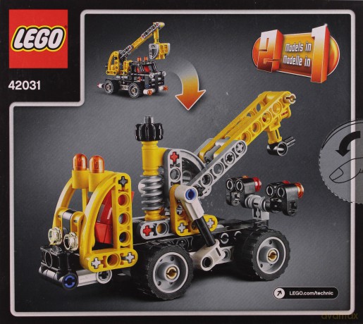 LEGO Technic Ciężarówka z wysięgnikiem 42031 [KLOCKI]