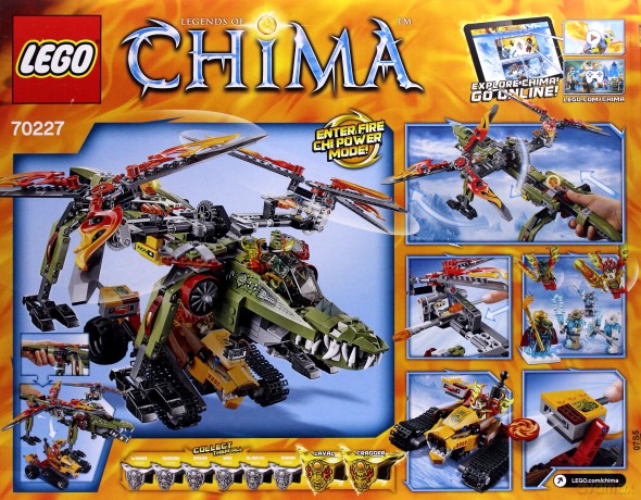 LEGO Ucieczka króla Crominusa 70227 [KLOCKI]