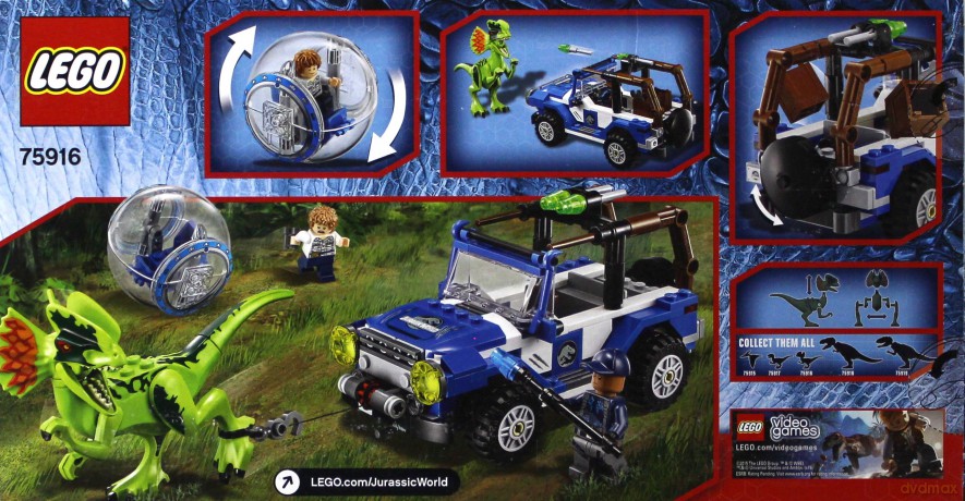 LEGO Zasadzka dilofozaura 75916 [KLOCKI]