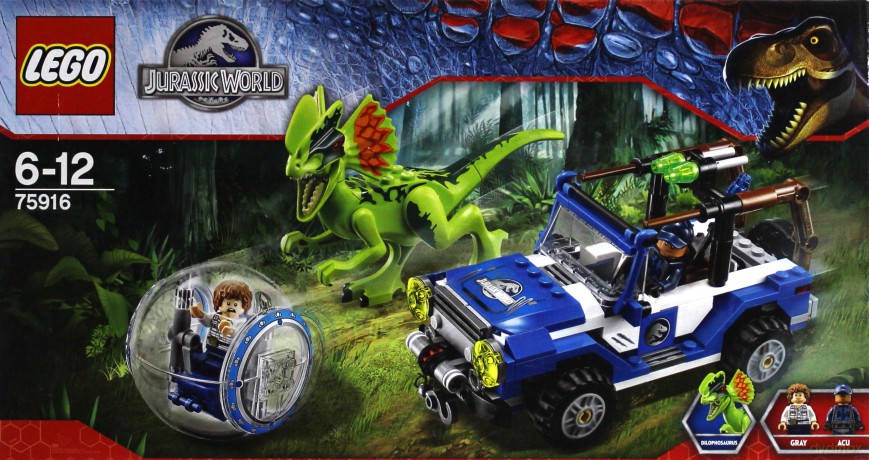 LEGO Zasadzka dilofozaura 75916 [KLOCKI]
