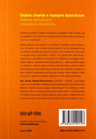 Dobre chwile z naszym dzieckiem - Hanna Olechnowicz [KSIĄŻKA]
