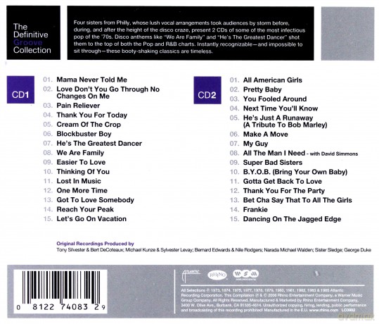Sister Sledge: The Definitive Groove Collection [2CD]