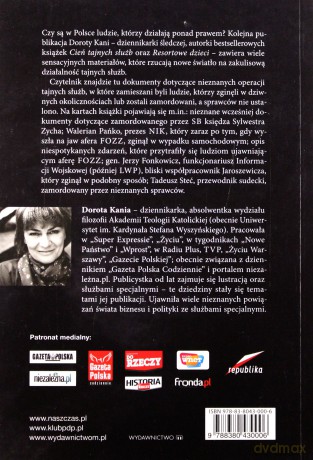 Gry tajnych służb - Dorota Kania [KSIĄŻKA]