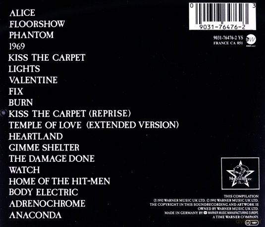 The Sisters Of Mercy: Some Girls Wander By Mistake [CD]