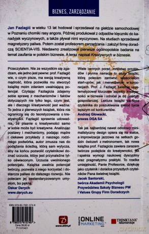 Kreatywni w biznesie. Dlaczego twoja firma ich potrzebuje? Jak ich rekrutować i zatrzymać w firmie? Co robić, aby byli szczęśliwi dla dobra firmy? - Jan Fazlagić [KSIĄŻKA]