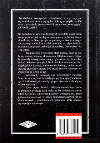 Krew, ogień, śmierć. Historia szwedzkiego metalu - Ika Johannesson, Jon Jefferson Klingberg [KSIĄŻKA]
