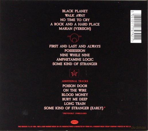 The Sisters Of Mercy: First And Last And Always (digipack) [CD]