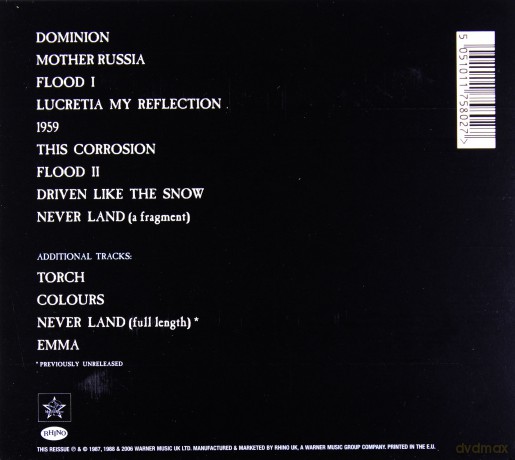 The Sisters Of Mercy: Floodland (digipack) [CD]