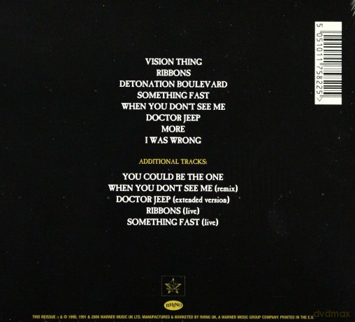The Sisters Of Mercy: Vision Thing (digipack) [CD]