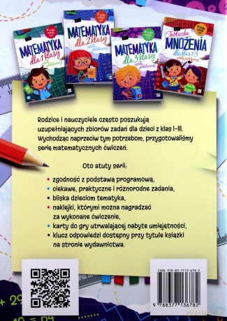 Matematyka dla klasy 3 szkoły podstawowej - Agnieszka Bator [KSIĄŻKA]