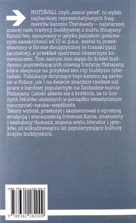 Muttavali. Wypisy z ksiąg starobuddyjskich - Ireneusz Kania [KSIĄŻKA]