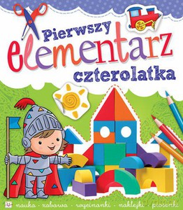 Pierwszy elementarz 4-latka - Anna Podgórska [KSIĄŻKA]