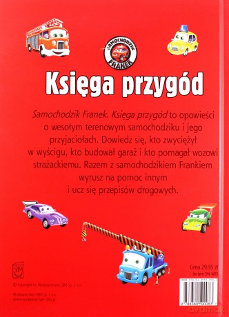 Samochodzik Franek. Księga przygód - Elżbieta Wójcik (twarda) [KSIĄŻKA]