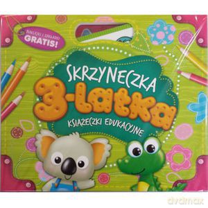 Skrzyneczka 3-latka. Książeczki edukacyjne [KSIĄŻKA]