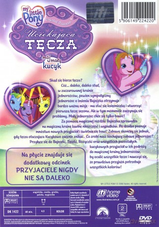 Mój Mały Kucyk: Uciekająca tęcza [DVD]