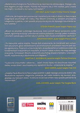 To tylko dzieci. Narodziny dobra i zła - Paul Bloom [KSIĄŻKA]