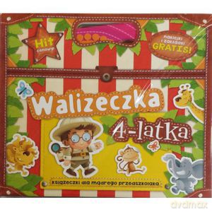Walizeczka 4-latka. Książeczki dla mądrego przedszkolaka [KSIĄŻKA]