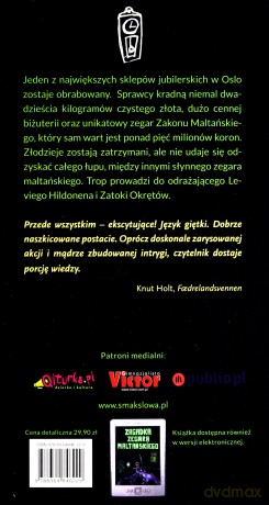 Zagadka zegara maltańskiego - Lier Horst Jorn [KSIĄŻKA]