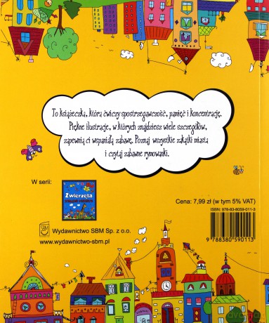 Znajdź różnice. W mieście - Anna Paszkiewicz [KSIĄŻKA]