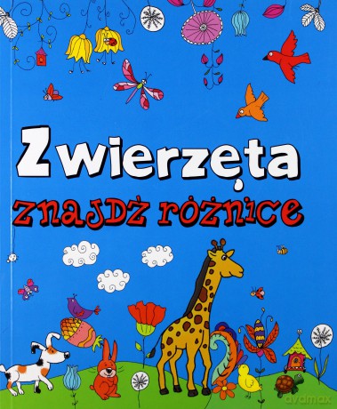 Znajdź różnice. Zwierzęta - Anna Paszkiewicz [KSIĄŻKA]