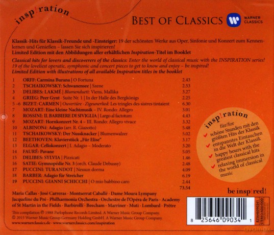 Best Of Classics [CD]