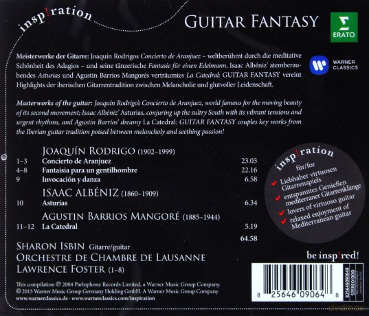 Sharon Isbin: Guitar Fantasy [CD]