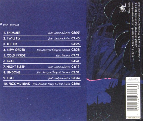 Rysy: Traveler [CD]