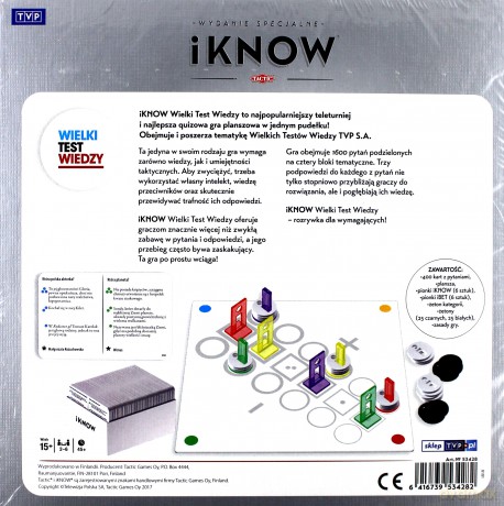 I know (Wielki Test Wiedzy) [GRA PLANSZOWA]