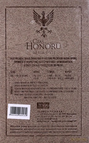 Czas Honoru Sezon 1-7 [BOX] [28DVD]