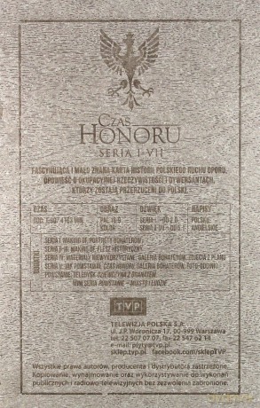 Czas Honoru Sezon 1-7 [BOX] [28DVD]