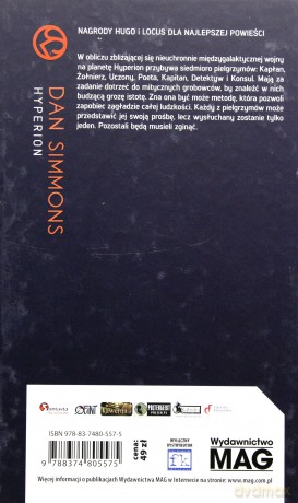 Artefakty. Hyperion - Dan Simmons [KSIĄŻKA]