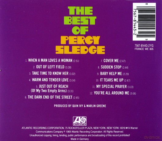Percy Sledge: The Best Of Percy Sledge [CD]