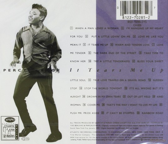 Percy Sledge: It Tears Me Up - The Best Of.. [CD]