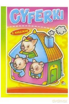 Cyferki. Książeczka z naklejkami [KSIĄŻKA]
