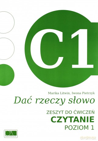 Dać rzeczy słowo. Czytanie - poziom 1 [KSIĄŻKA]