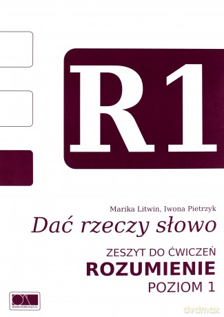 Dać rzeczy słowo. Rozumienie - poziom 1 [KSIĄŻKA]