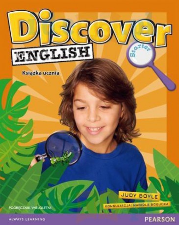 Discover English Starter podręcznik [KSIĄŻKA]
