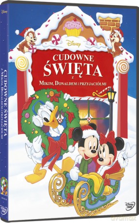 Cudowna gwiazdka z Myszką Mickey, Donaldem i przyjaciółmi (Disney) [DVD]
