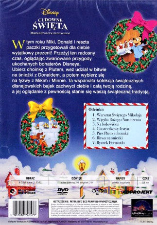 Cudowna gwiazdka z Myszką Mickey, Donaldem i przyjaciółmi (Disney) [DVD]