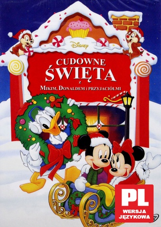 Cudowna gwiazdka z Myszką Mickey, Donaldem i przyjaciółmi (Disney) [DVD]