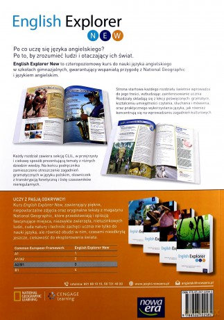 English Explorer New 3 podręcznik Intermediate [KSIĄŻKA]