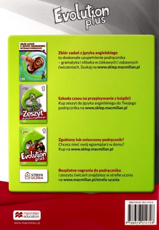 Evolution Plus 1 ćwiczenie [KSIĄŻKA]