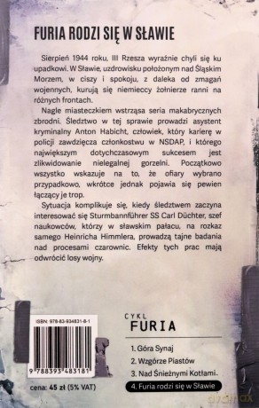 Furia rodzi się w sławie [KSIĄŻKA]