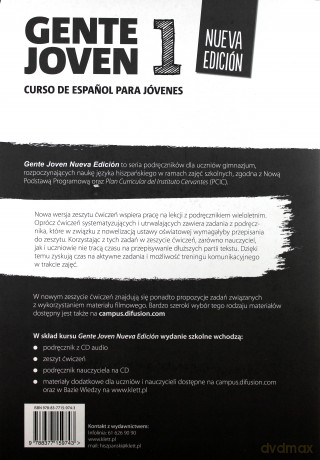Gente Joven 1 Nueva Edición ćwiczenie [KSIĄŻKA]