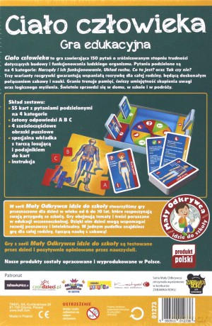 TREFL Mały odkrywca... - Ciało człowieka [GRA]